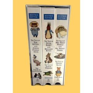 Beatrix Potter - The World of Peter Rabbit and Friends Lot of 3 VHS - 1993